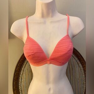 Victoria's Secret Coral Pink Lightly Lined Bra 34C